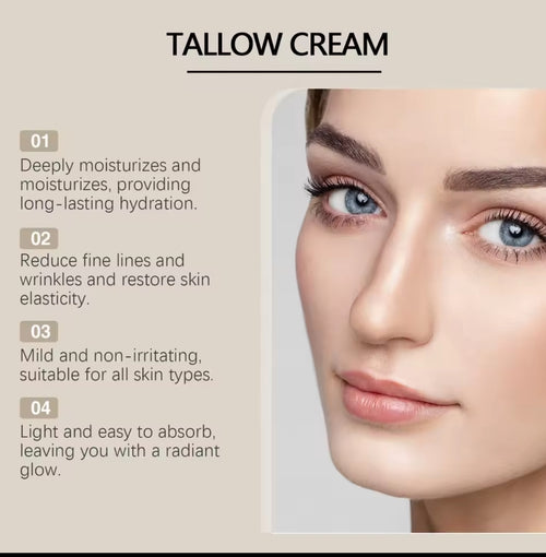 Beef Tallow Whipped Honey Cream