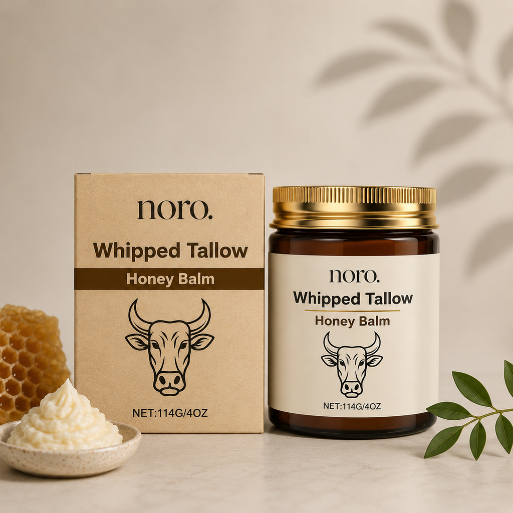 Beef Tallow Whipped Honey Cream