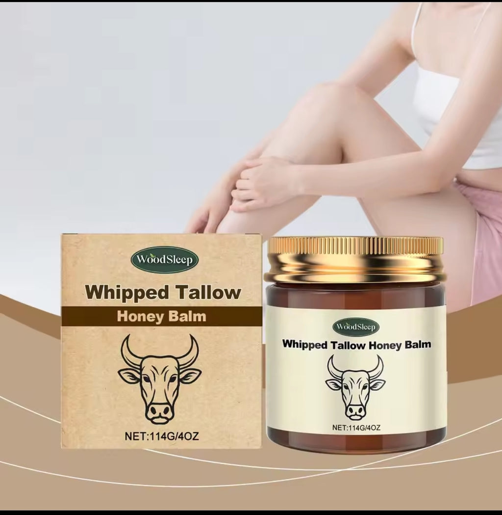 Beef Tallow Whipped Honey Cream